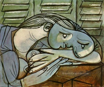 Dormeuse aux persiennes 3 1936 Kubismus Pablo Picasso Ölgemälde